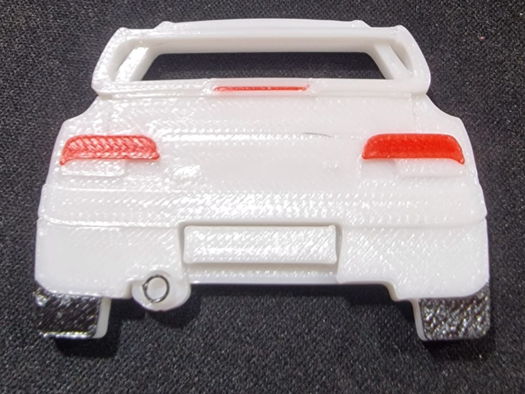 Subaru Impreza 22B Keychain Iconic JDM Legend