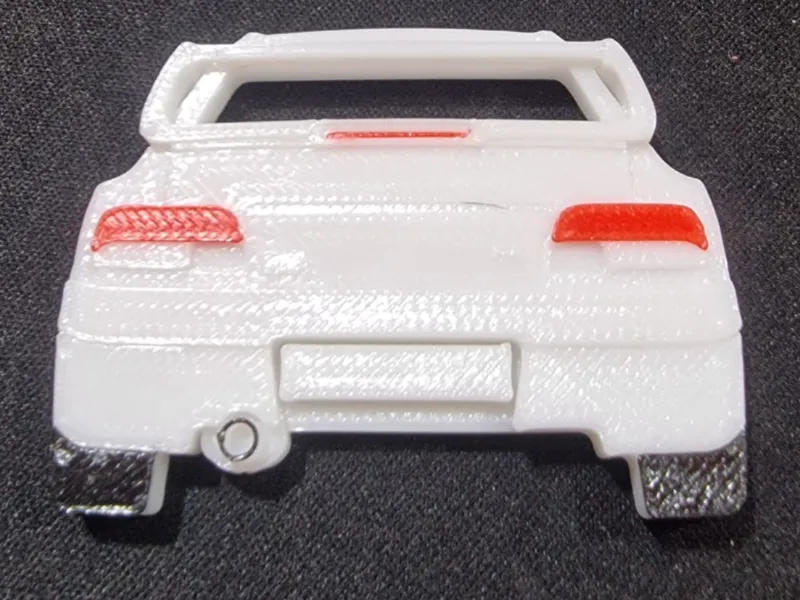 Subaru Impreza 22B Keychain Iconic JDM Legend