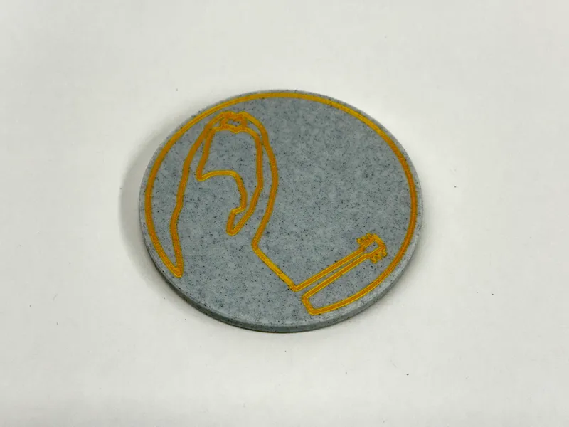 Taylor Swift Coaster - Outline - Fearless