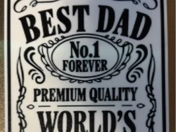 Best Dad Premium Quality Sign