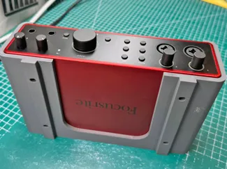 Focusrite Scarlett 16i16 under desk mount