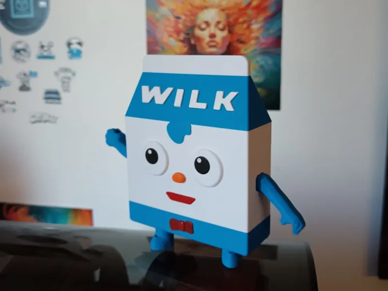 WILK – Panbarber Series Character | Multicolor 3D