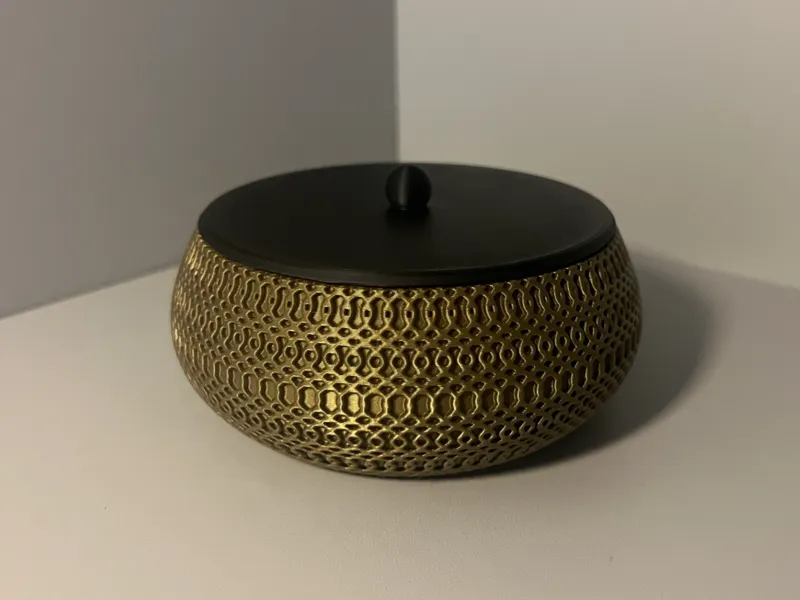 Majla - Catchall Bowl with Lid, Home Decor