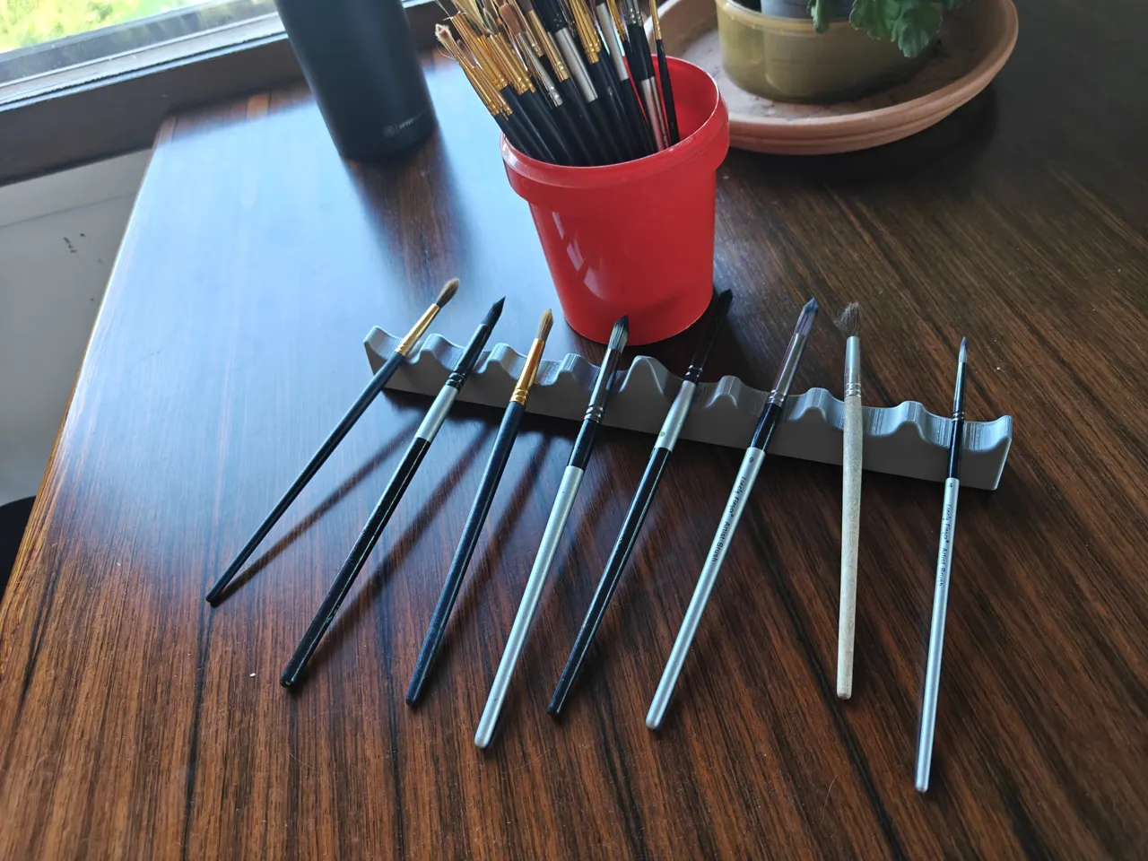 Pencil Brush Holder/Mount view 2