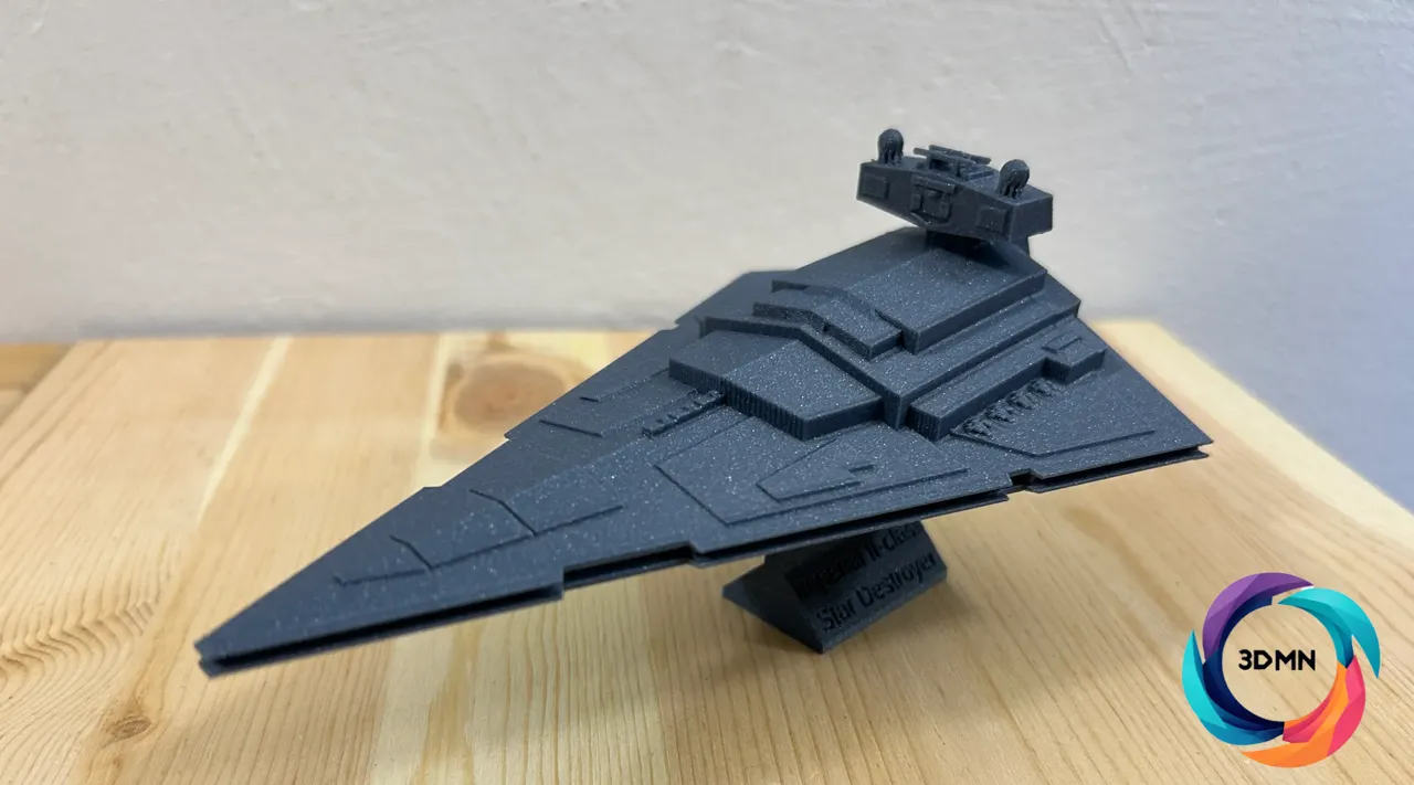Star Wars Imperial II Star Destroyer W/ stand view 2