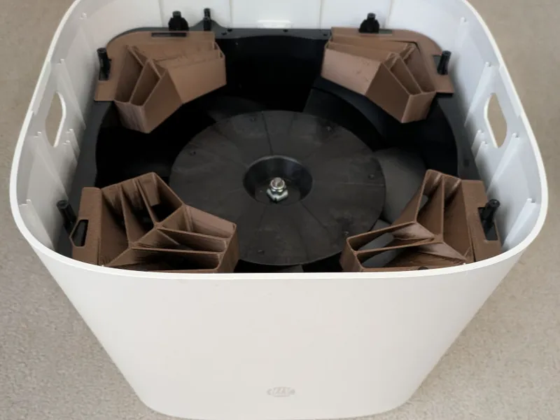 Corner vent for Sqair air purifier