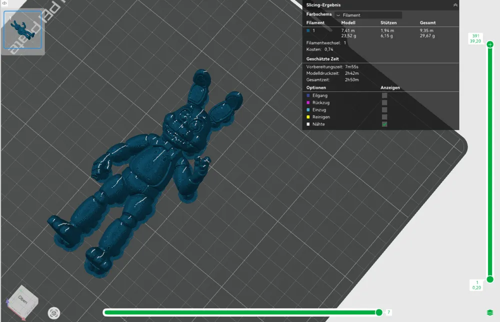 Five Nights at Freddys-Toy Bonnie - Free 3D Print Model - MakerWorld