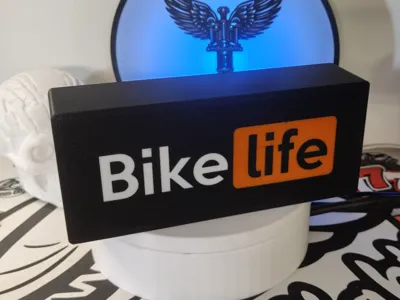 Bike Life Light Box