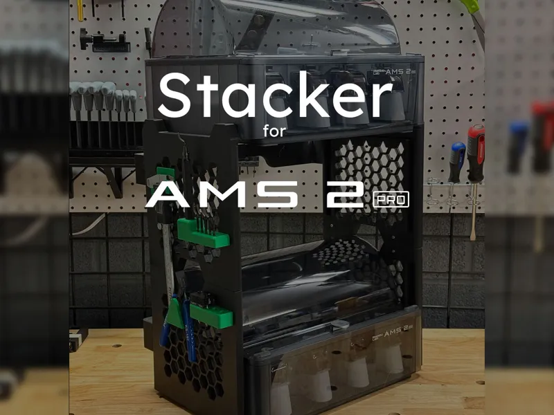 AMS 2 Pro Stacker | Stack Multiple AMS 2 Pro Units