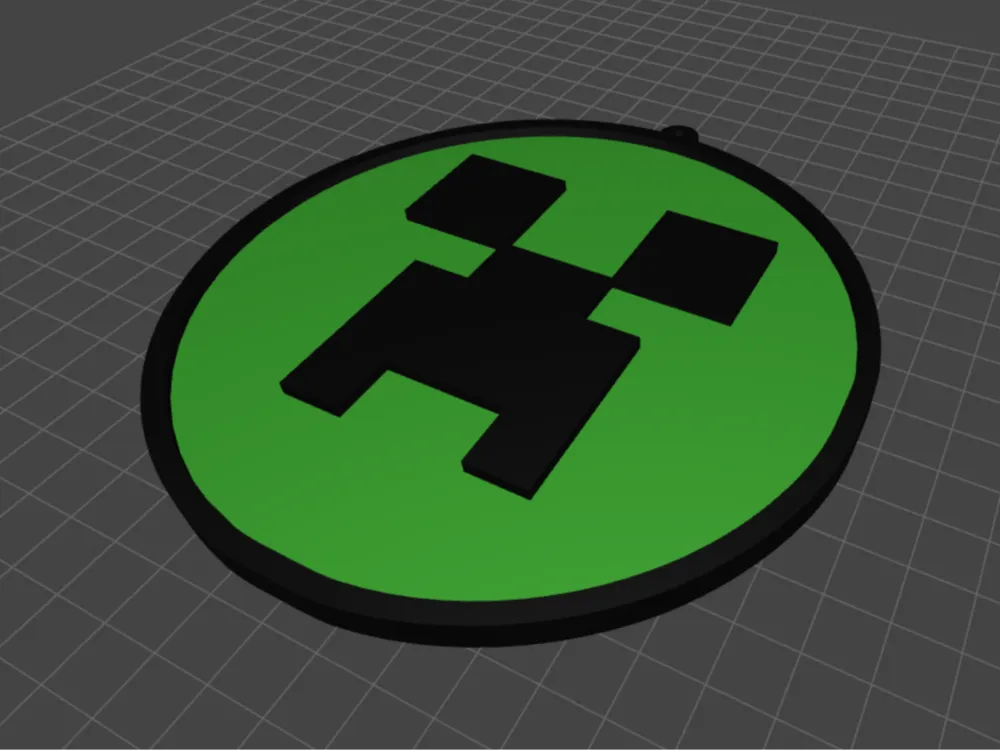 Minecraft Creeper Keychain 3D Model Free 3D Print Model MakerWorld minecraft-creeper-keychain-3d-model-free-3d-print-model-makerworld