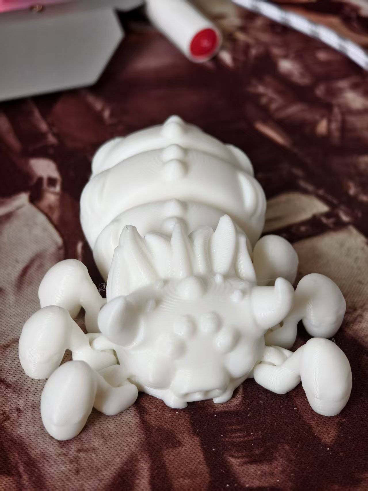 Miniatura 2 do modelo 3D 牛角蛛，牛角蜘蛛，无需支撑