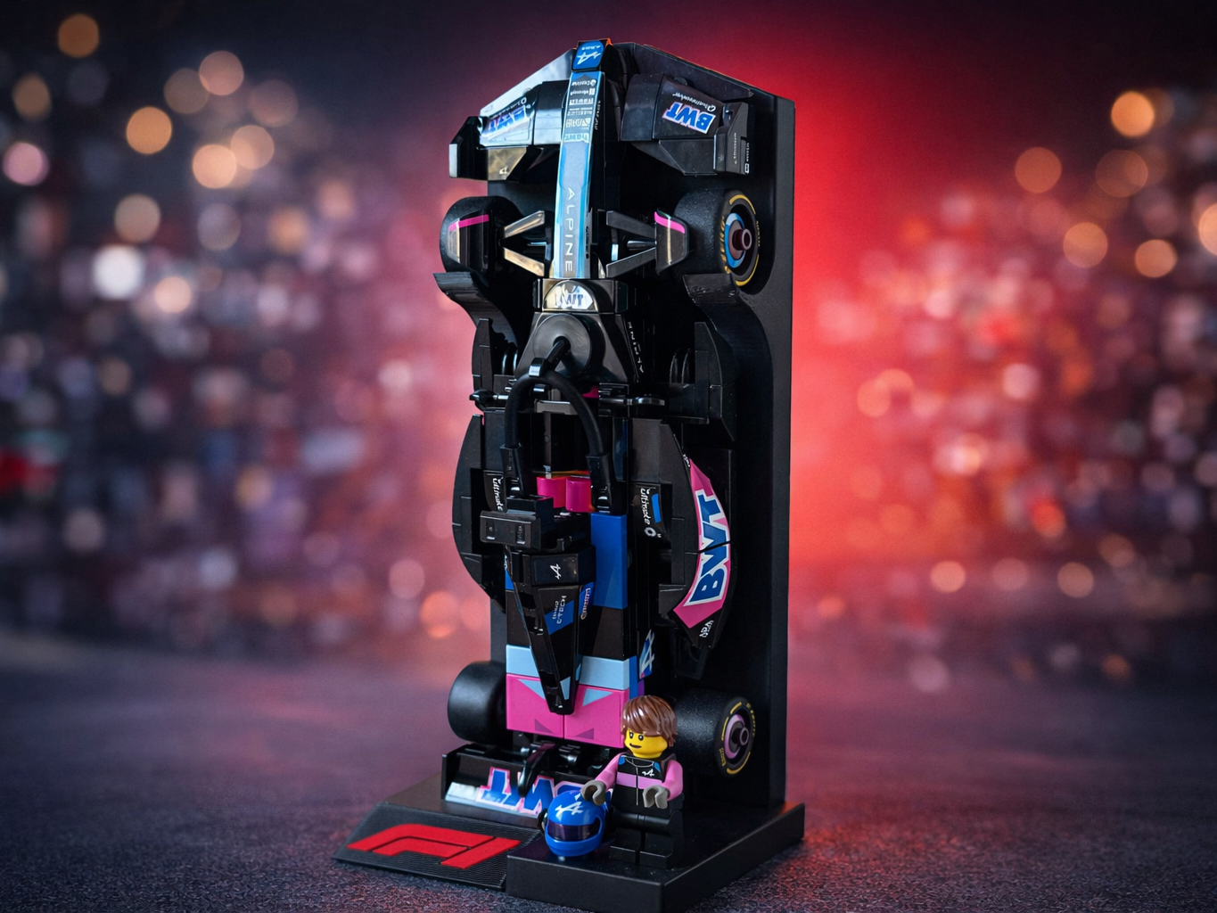 Speed Champions F1 stand deLEGO