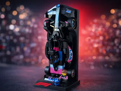Speed Champions F1 stand deLEGO