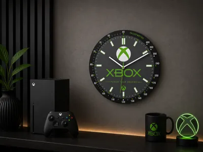 Modular Wall Clock – Xbox Edition 