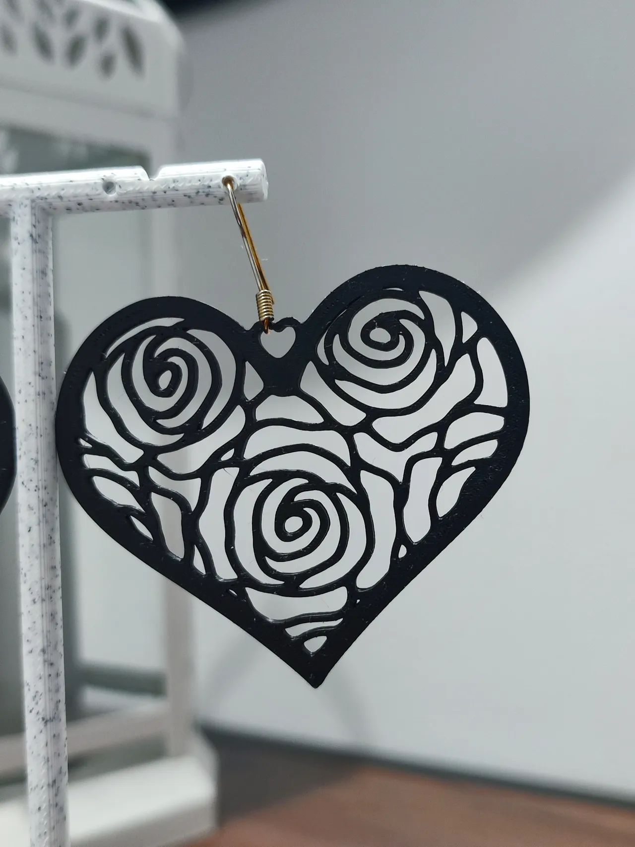 Aretes Rosas de Versalles view 4