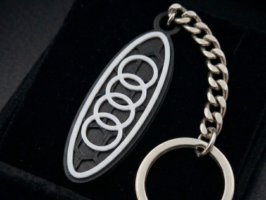 Portachiavi logo Audi