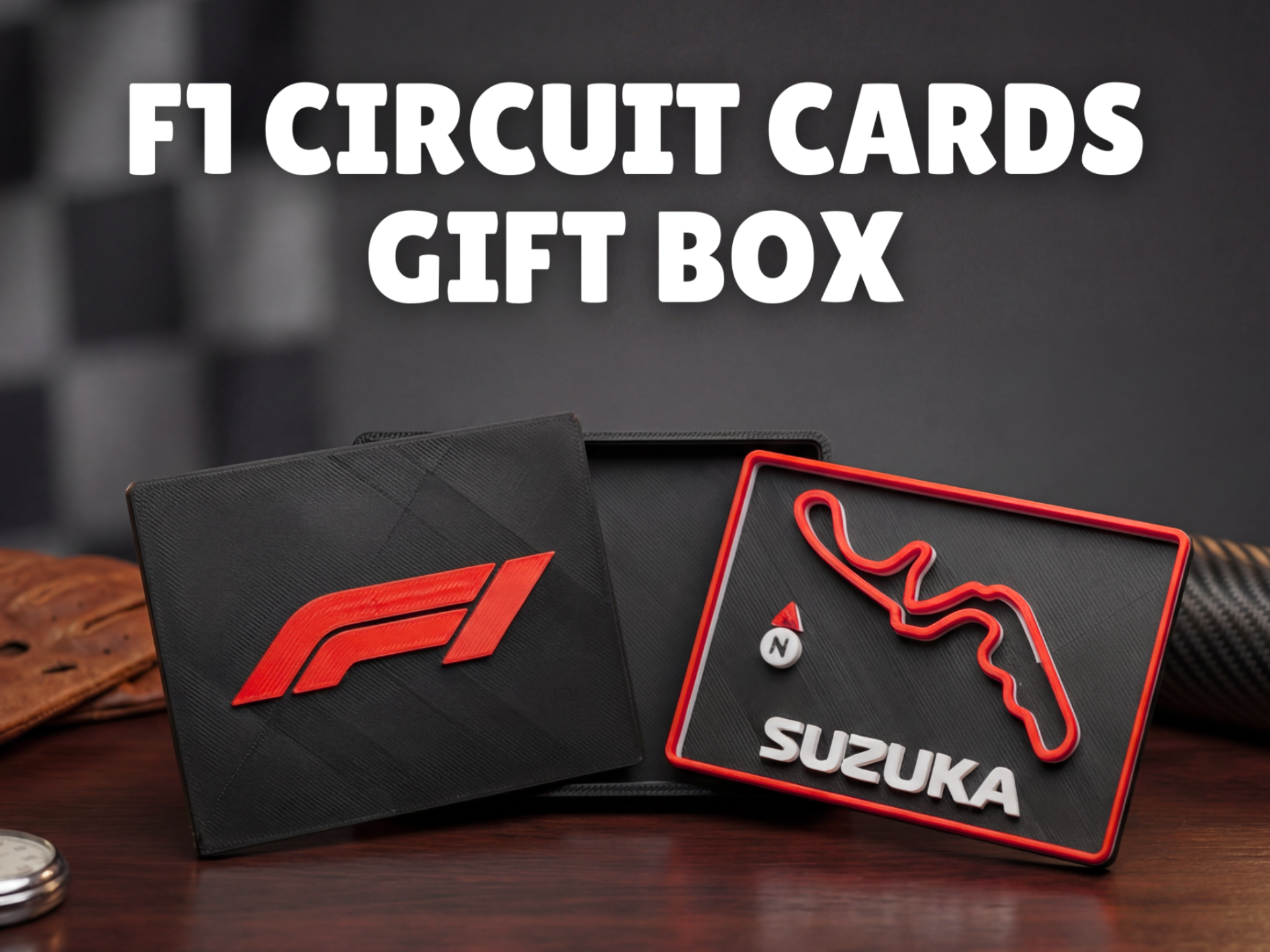 F1 Circuit Cards Gift Box – Fits 24 Card Set