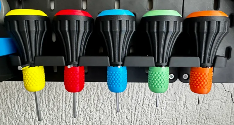 Ikea Skadis allen keys holder