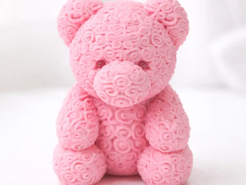 Rose teddy bear / Różany miś