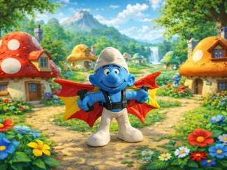 Blue Buddy Glider