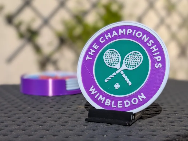 Wimbledon Tennis - 3D Stackable Coaster