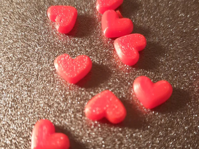Small hearts for decoration