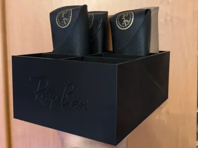RayBan case 8 items