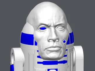 The Rock 2 D2