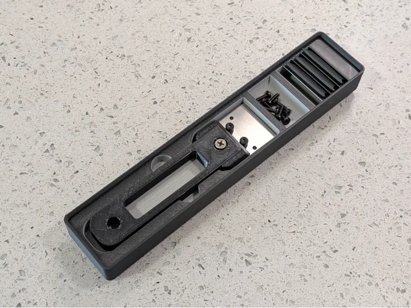 Bed Scraper storage for AMS riser v3