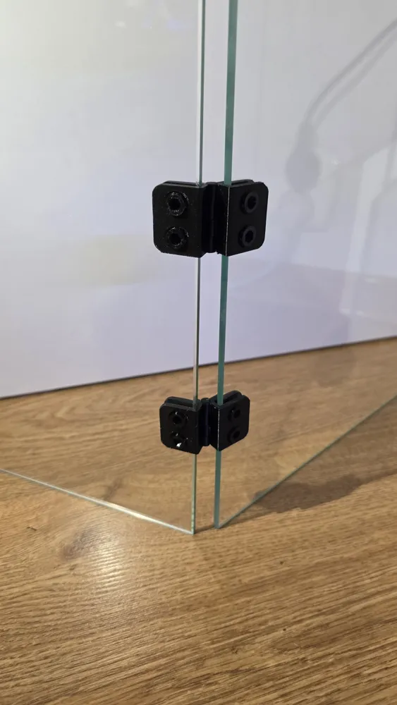 Glass hinge 5 mm - Free 3D Print Model - MakerWorld