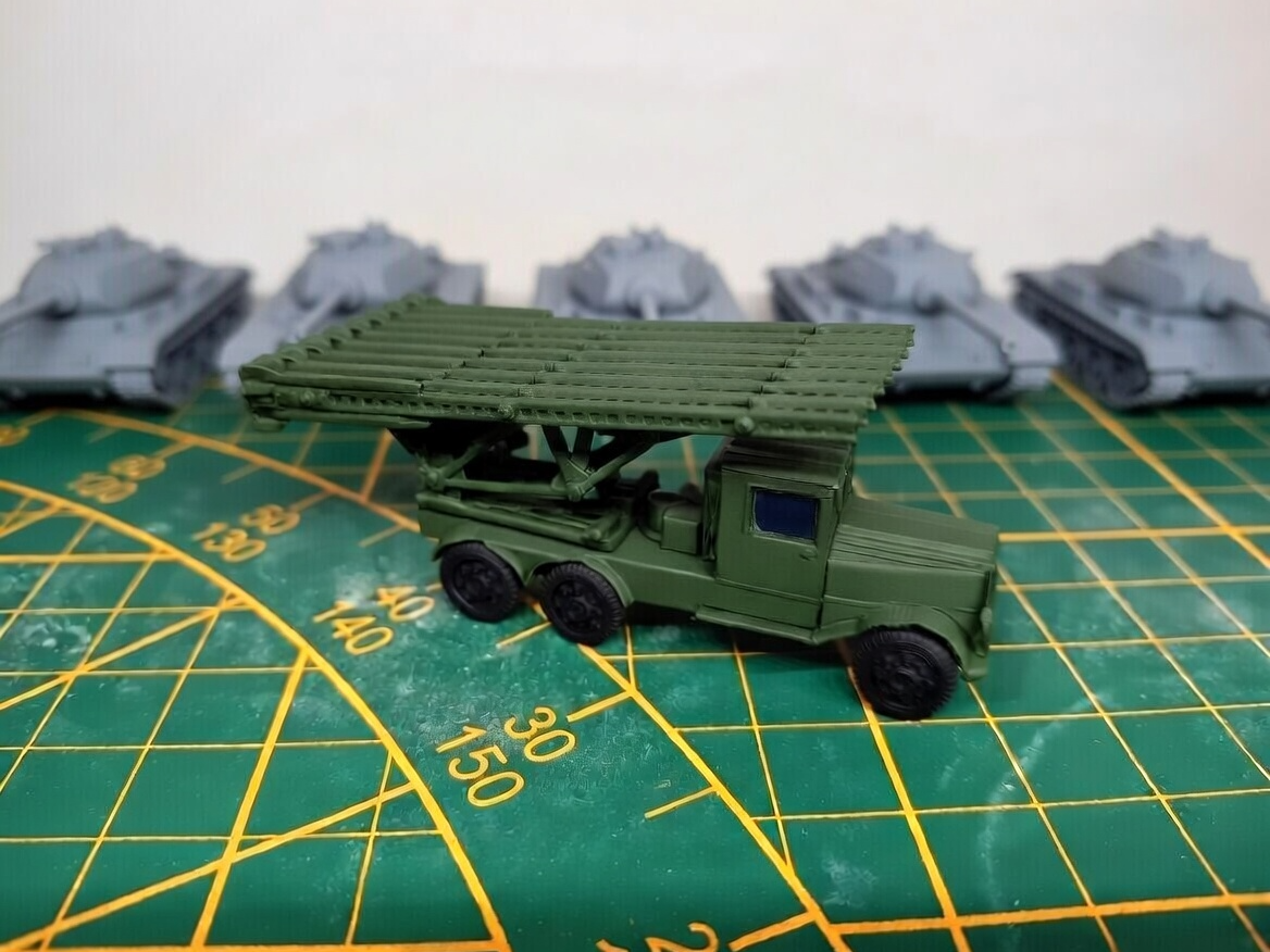 BM-13 Katyusha multiple rocket launcher