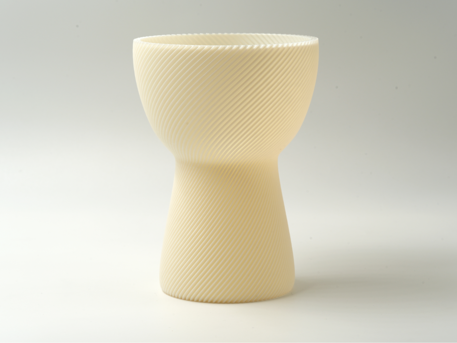 Woven Hourglass Vase - Japandi Style