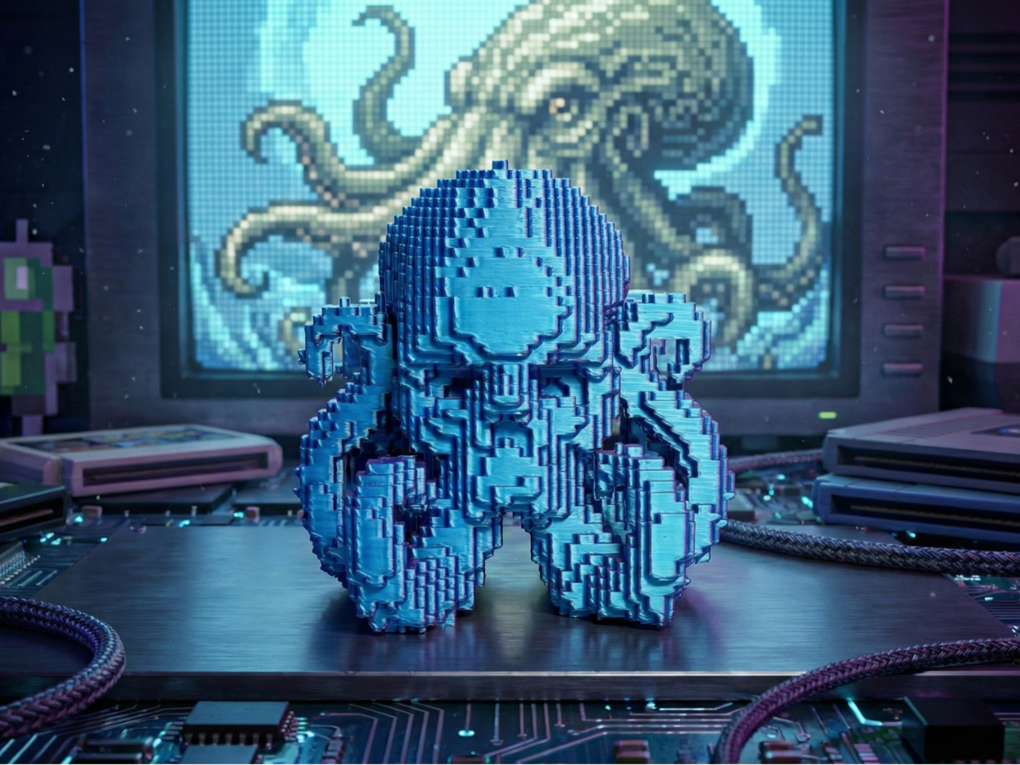 8bit Octoskull