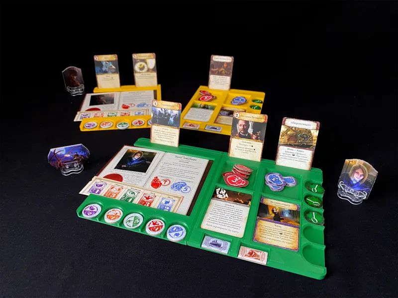 Player dashboard for Eldritch horror
