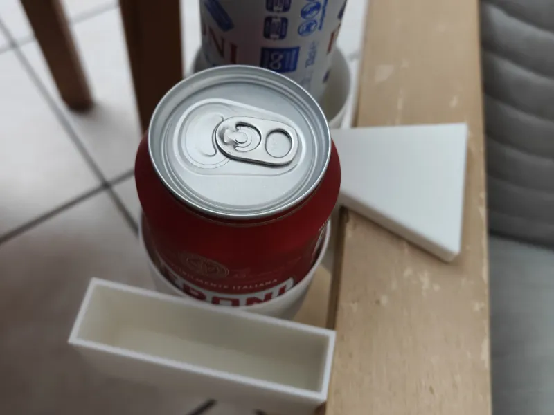 Chair Cup holder and smartphone