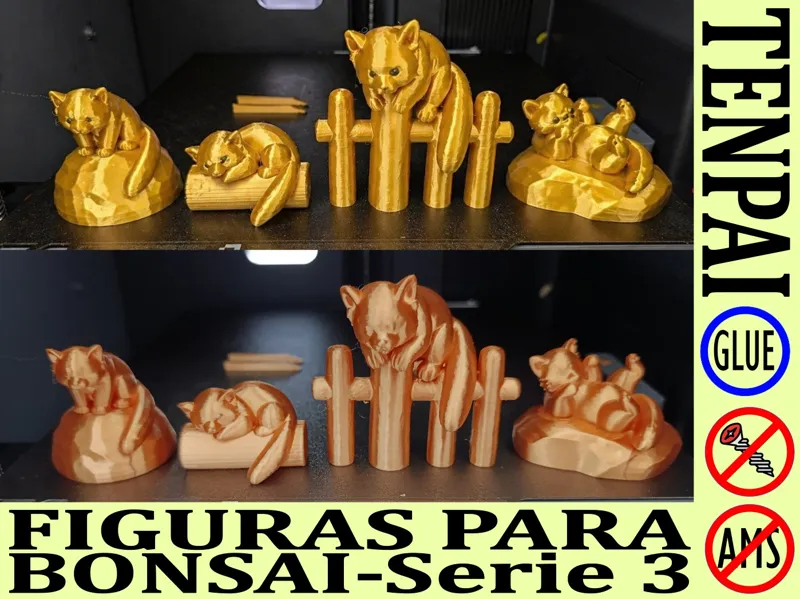 TENPAI - SERIE 3 (FIGURAS PARA BONSAI-JARDIN ZEN)