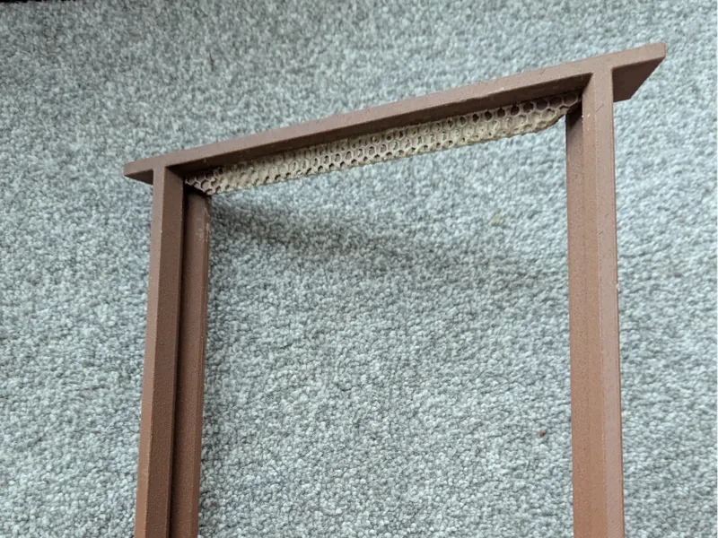 Hex Hives Honey Frame W/ Starter Strip (Large)
