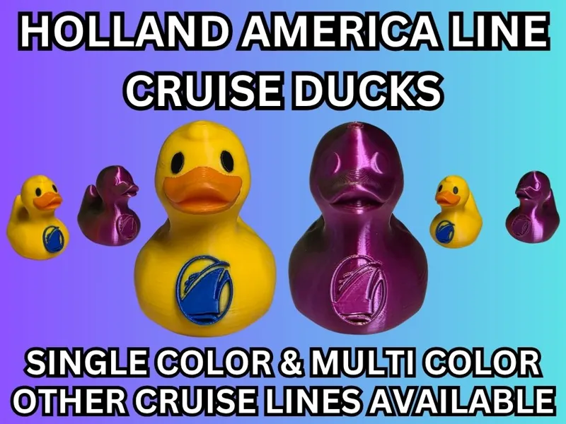 Holland America Line Cruise Duck