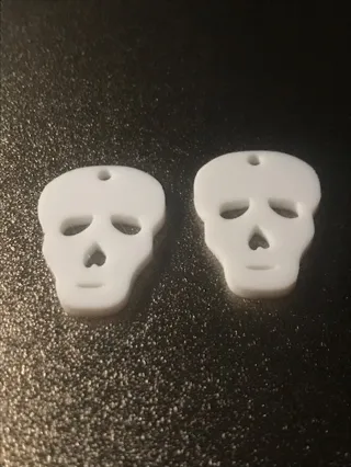 Skull earrings