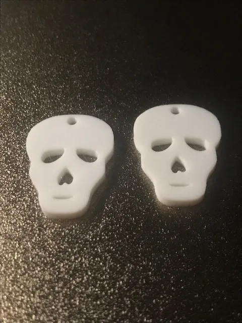 Skull earrings