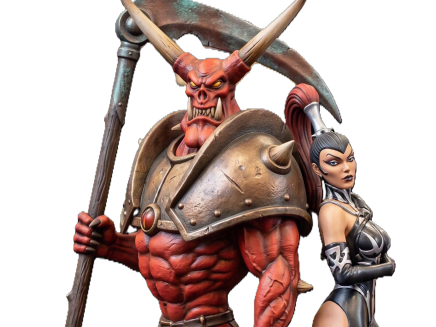 Horny the Horned Reaper – Dungeon Lord & Succubus