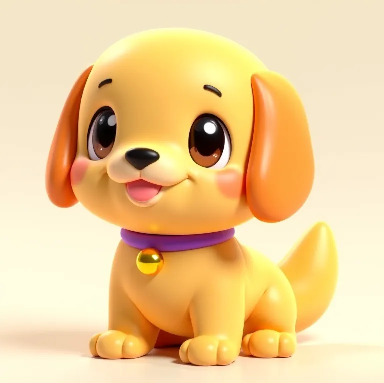 dog 3d model