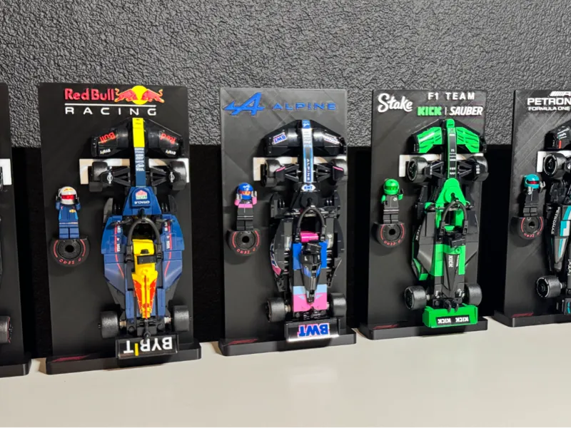 F1 Speed Champion Display All 13 teams!