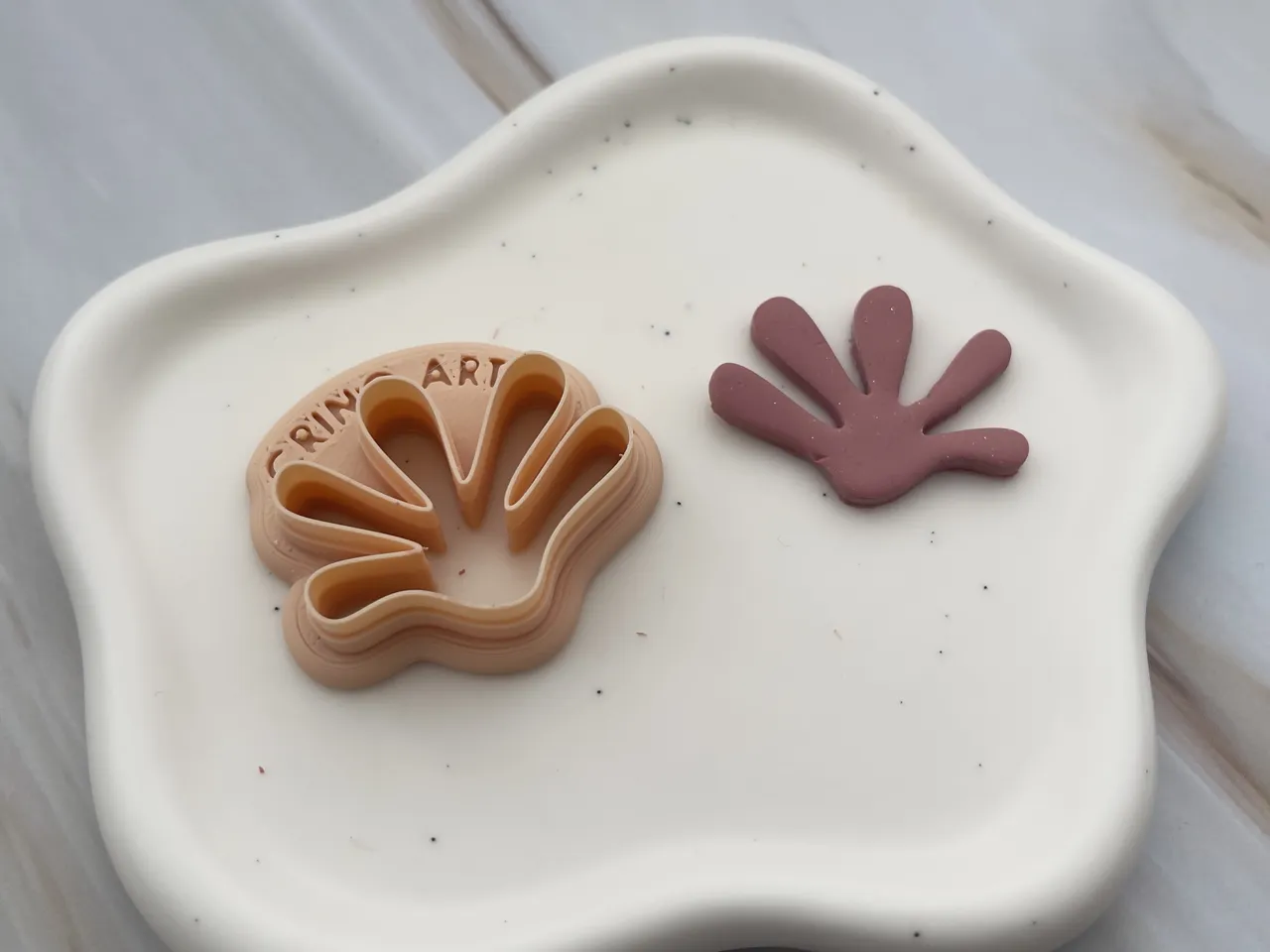 Geometric Polymer Clay Earrings Cutter view 2