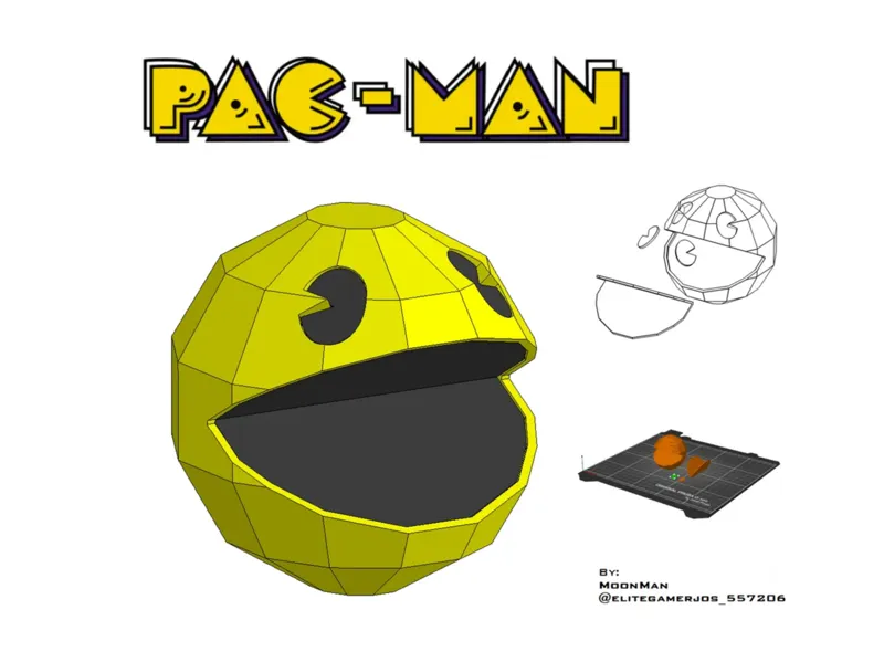 PAC-MAN Poly Style
