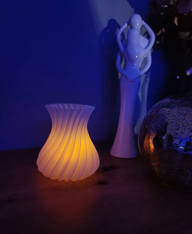 LED Teelicht Vase