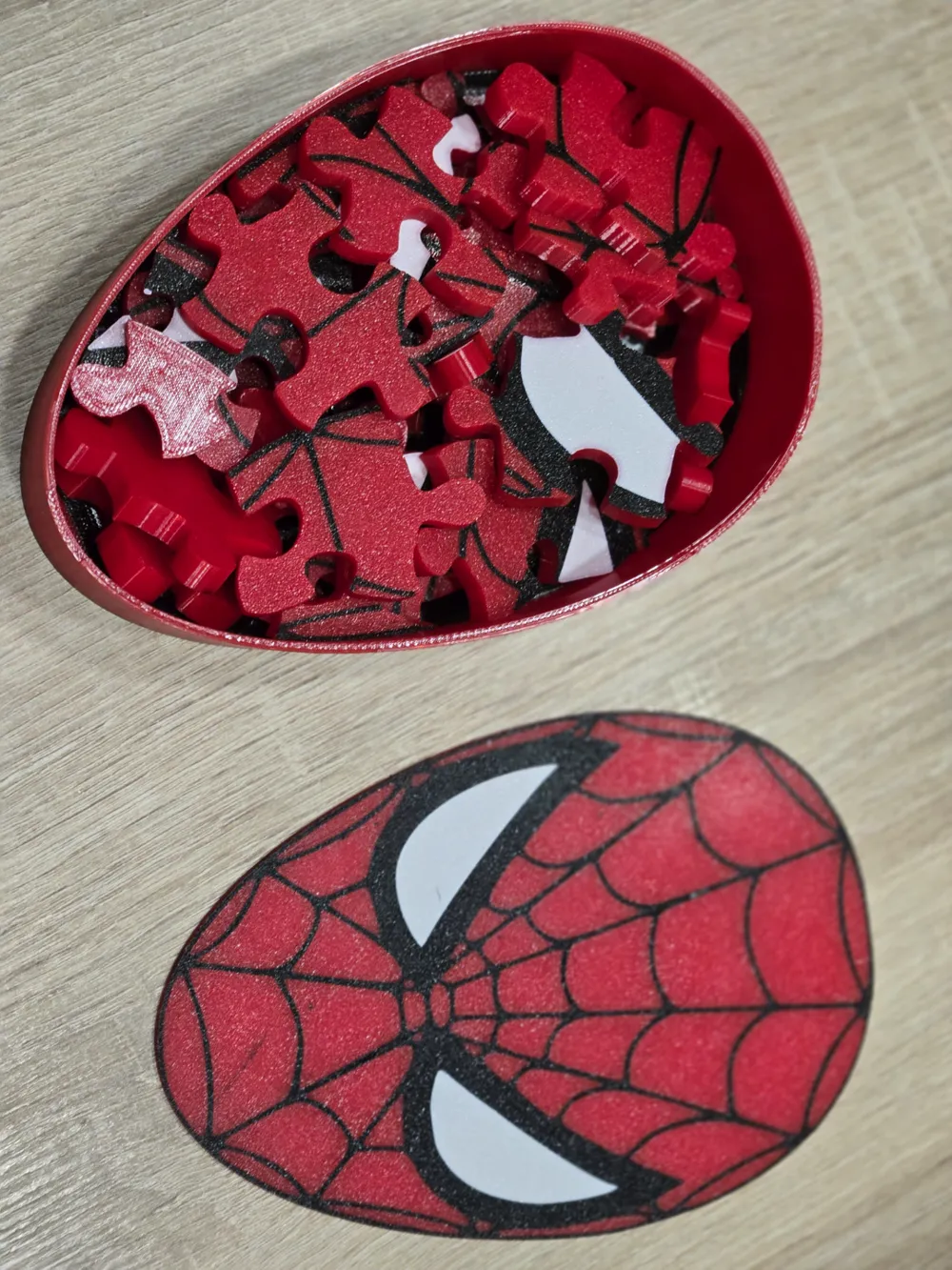 Spiderman puzzle by 3Dcrabi MakerWorld Download Free 3D Models