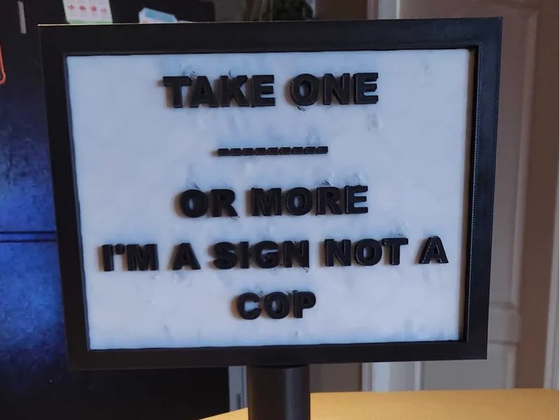 Halloween Candy Bowl Sign