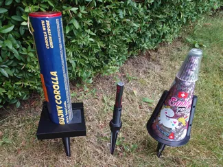 Feuerwerk-Erdspieß für Garten und Wiese