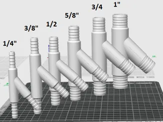 BarbUnion/Hose Splice joint fitting spliterAllSize